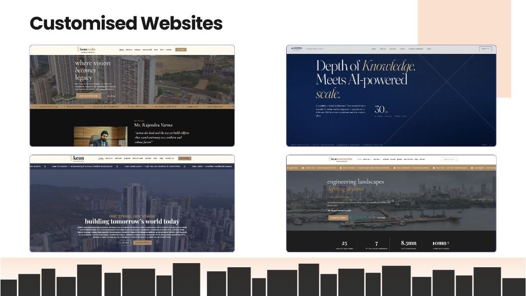Customised Websites